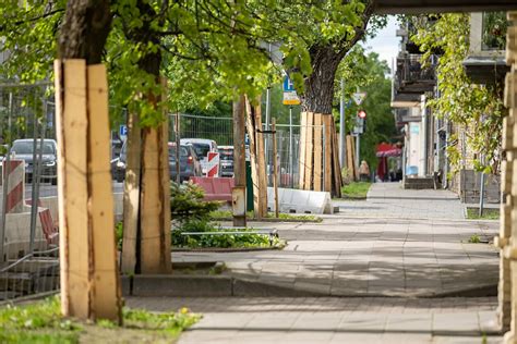 Pokyčiai sostinės Algirdo gatvėje: dviračių, pėsčiųjų takai ir daugiau želdynų - LRT