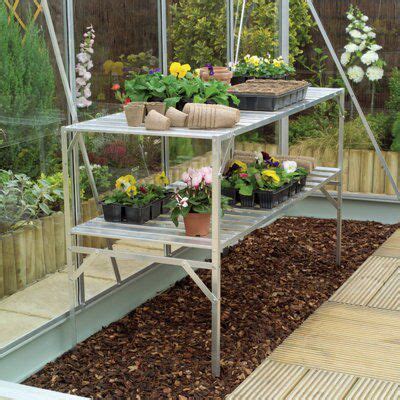 Check out our greenhouse staging selection for the very best in unique or custom, handmade pieces from our graphic design shops. B&Q 2 Tier Greenhouse Staging | Departments | DIY at B&Q