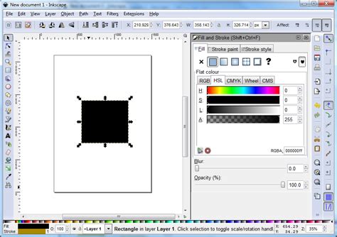 UI Design 1 – Inkscape’s Fill and Stroke Panel – Brill Skills