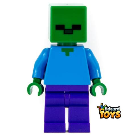 Lego Minecraft Zombie Minifigure
