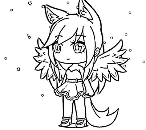 Coloring pages coloring ideas christmas colouring in pagesree. Gacha life coloring pages - AnimationsA2Z