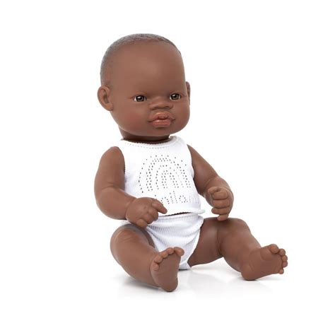 Miniland Anatomically Correct Baby Doll African Boy 32cm Buy