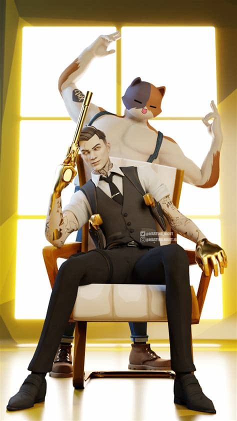 The midas skin is a fortnite cosmetic that can be used by your character in the game! A Boy and His Cat - A Midas and Meowscles Render | Fortnite: Battle Royale Dev Tracker ...