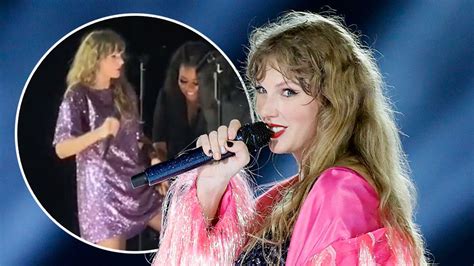 Taylor Swift Shakes Off A Wardrobe Malfunction On Her Eras Tour