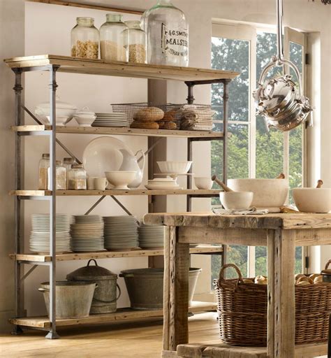 Since the 17th century, baker's racks have been part of many homes around the world. baker's rack | Kitchen decor, Country kitchen, Rustic kitchen