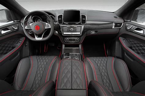 Topcar Does Carbon Fiber And Black Leather Interior For Mercedes Gle