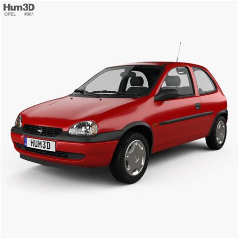 2:12 zsinor motors 352 804 просмотра. Opel Corsa (B) 3-door hatchback 1998 3D model - Vehicles ...