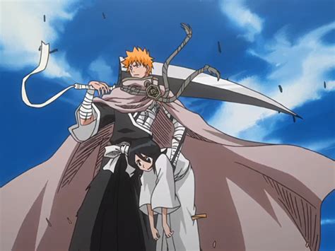 Image Ep54ichigosavesrukiapng Bleach Wiki Fandom Powered By Wikia