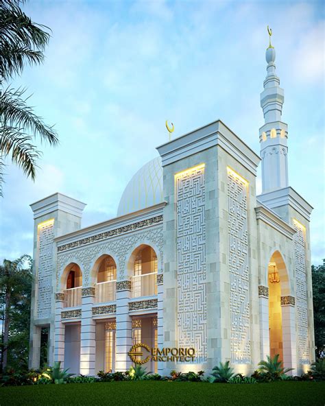 Beberapa warna mimbar juga bisa dipilih, dari warna natural, cokelat gelap, cokelat muda dan beberapa pilihan warna lain. Desain Masjid Classic 2 Lantai Riyadhuul Ulum di Jakarta