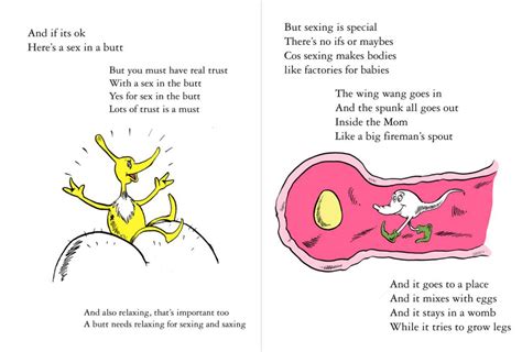 Simon Greiners Dr Seuss Style Sex Ed Book ‘now That
