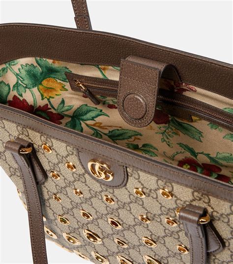 Gucci Ophidia Gg Medium Embellished Tote Bag Mytheresa