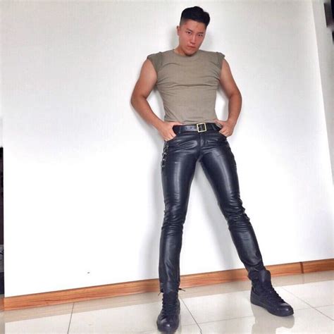 Pin By Matt Leather On Leather Mens Leather Pants Super Skinny Jeans