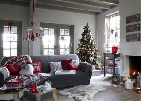 46 Gorgeous Red And White Living Rooms Ideas Roundecor Grey