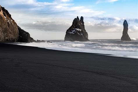 vik s volcanic black sand beaches