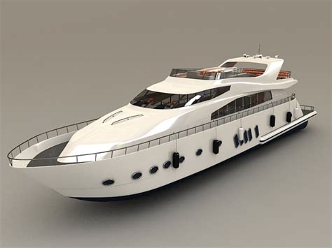 Exclusive Yacht Free 3d Models