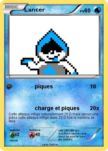 Pokémon Lancer 65 65 Piques Ma Carte Pokémon