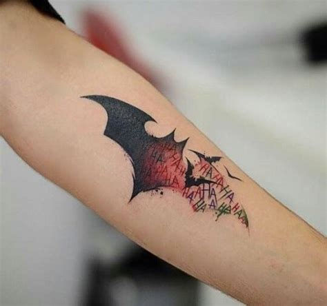 Pin By Erik Debon On Tattoos Batman Joker Tattoo Batman Symbol