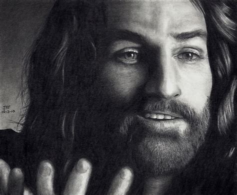 Pencil Drawing Of Jesus Face At Explore Collection
