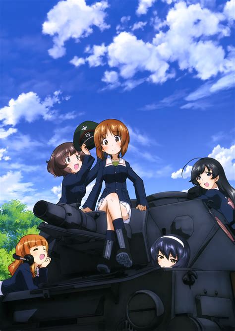 Wallpaper Anime Girls Girls Und Panzer Akiyama Yukari Isuzu Hana