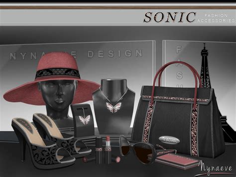 Sonic Fashion Accessories By Nynaevedesign At Tsr Sims 4 Updates
