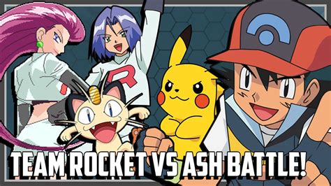 Pokemon Theme Battle Ash Vs Team Rocket Ft Original151 Youtube
