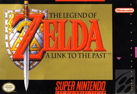 The Legend Of Zelda A Link To The Past 1991 Snes Box