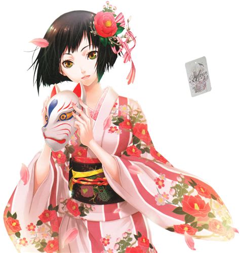 Render Kimono Girl By Mikeiry On Deviantart