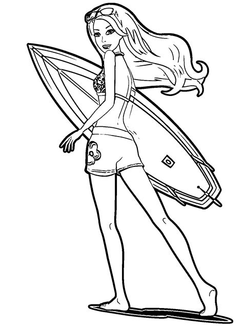 25 Surfboard Coloring Pages Lowesohaib