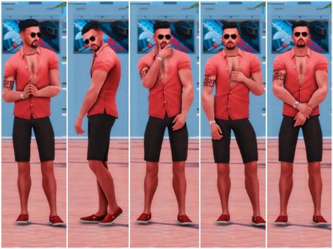 Male Pose Pack 4 Male Poses Sims 4 Poses
