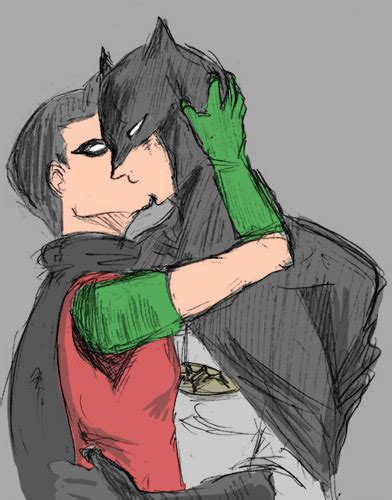 Arriba 39 Imagen Robin And Batman Kissing Abzlocalmx
