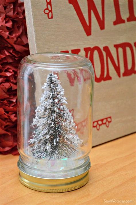 Christmas Tree Mason Jar Mason Jars Easy Christmas Crafts Christmas