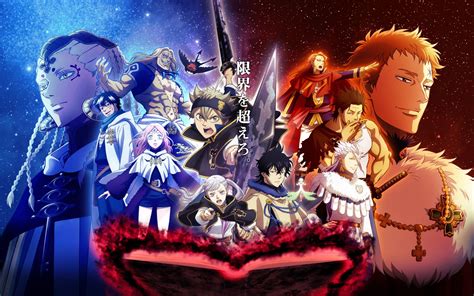 Download Wallpapers Black Clover All Characters Art Japanese Anime Asta Yuno Noelle Yami
