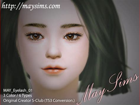 Eyelash 01 At May Sims Sims 4 Updates