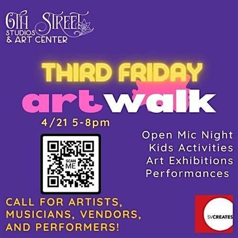 Third Friday Art Walk In Downtown Gilroy 6th Street Studios And Art