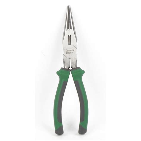 Commercial Electric 8 Inch Long Nose Pliers The Home Depot Canada