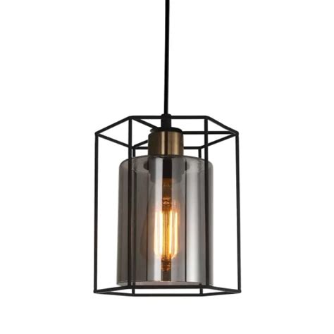 Lampa Loft Wisz Ca Kalula Pnd Bk Sg Italux