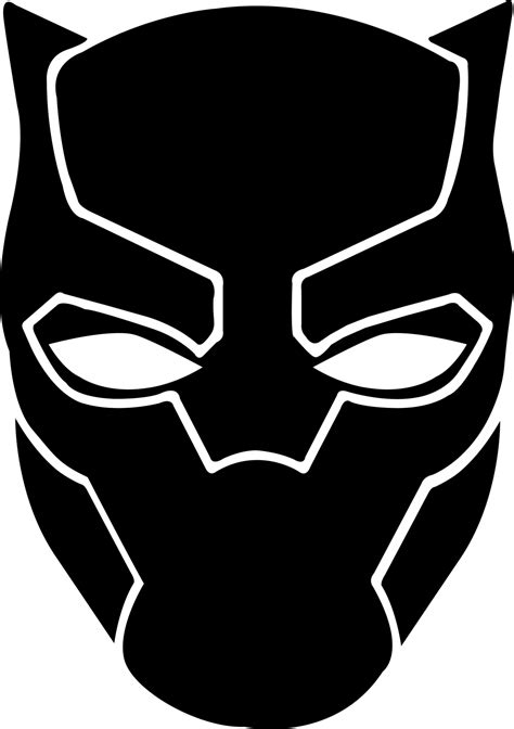 Black Panther Mask Transparent Background Png Play Black Panther
