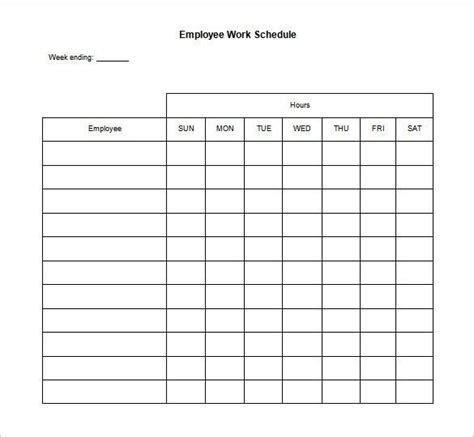 Back to √ 30 employee work schedule template pdf. Daily Work Schedule Template - 17+ Free Word, Excel, Pdf ...