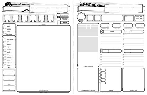Dnd Character Sheet Pdf Fill Out And Sign Printable Pdf Template Porn