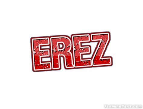 Erez Logo Free Name Design Tool From Flaming Text