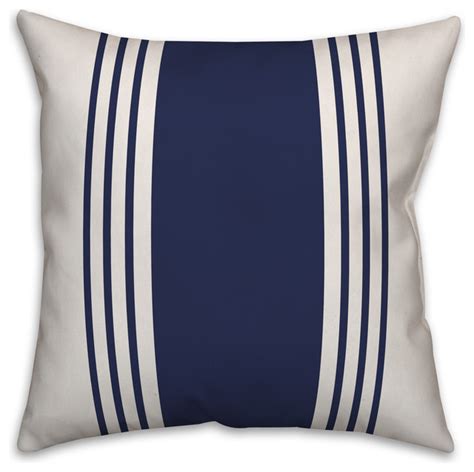 Switch up your outdoor decor with comfy patio furniture & decorative pillows for a cozy update. Farmhouse Stripe Pillow - Beach Style - Decorative Pillows ...
