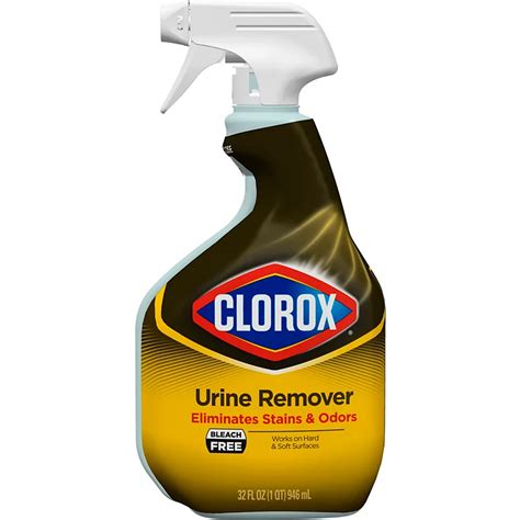 clorox urine remover for stains and odors spray shop cleaners at h e b