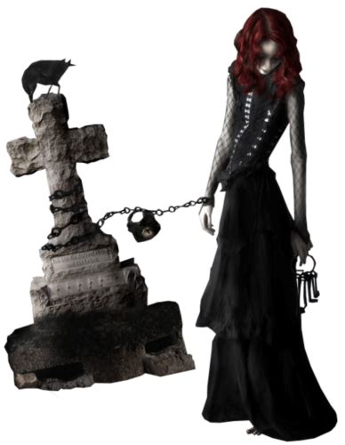 Goth Chained Png Official Psds