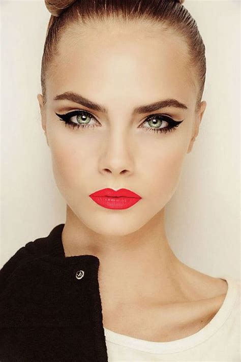 Red Lips Make Up For Brides 2015 Spring Makeup Trends Makeup Looks