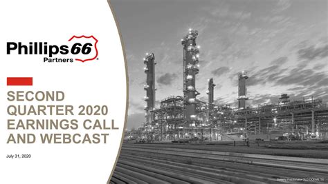 Phillips 66 Partners Lp 2020 Q2 Results Earnings Call Presentation