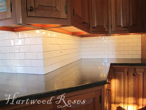 Dry fit (lay out) the tiles on the countertop or the once a section is complete, measure and cut the tiles for edges or corners. Hartwood Roses: Workday Weekend Tutorial: Tiling the ...