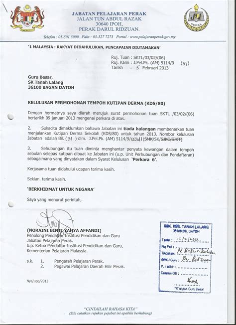 Contoh surat undangan rapat warga dilingkup rt dan rw. SK TANAH LALANG: Mohon Dana: Pembinaan Surau Al Munawwarah
