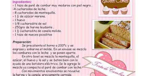 Lo mejor para hacer una buena receta es usar el caldo casero pero como siempre digo lo podemos sustituir. Sweet Cakes: Receta de Torta de Cambur