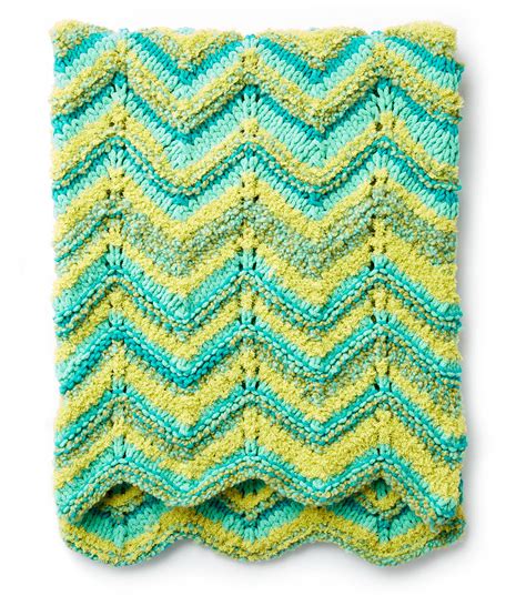 How To Make A Ripple And Ridge Knit Blanket Joann