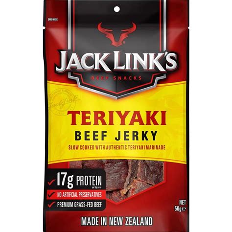 Buy Jack Links Jerky Teriyaki 50g Online At Chemist Warehouse
